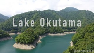 奥多摩湖 4K空撮 Lake Okutama Phantom4 aerial footage