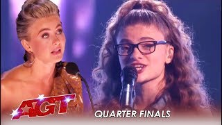 Sophie Pecora: Brings Judges To TEARS With Original Song "Happy In LA" | America's Got Talent 2019