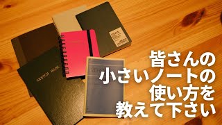 ロルバーンミニやTNP以外の小さいノートの使い道を考える