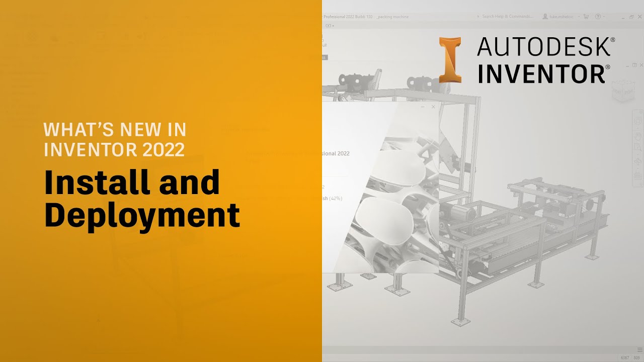 Autodesk Inventor 2022 What’s New: Install And Deployment - YouTube