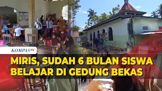 Miris, Sudah 6 Bulan Siswa SD di Gorontalo Terpaksa Belajar di Gedung Bekas Masjid