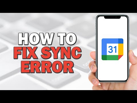 How To Fix Google Calendar Sync Error (Easiest Way)​​​​​​​