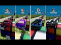 CR7 vs Messi vs Elon Musk vs Mrbean vs IshowSpeed vs Rubik Road  🚗⚽😱 Beamng.Drive Beamng.Drive