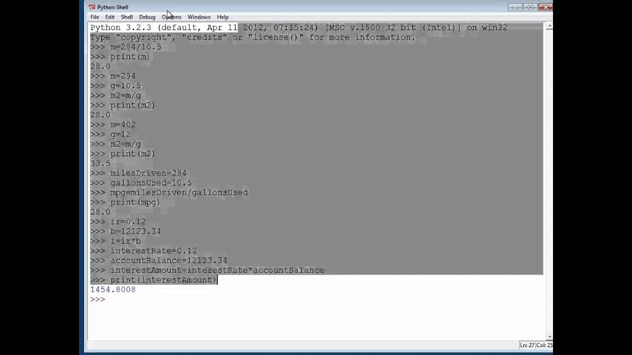 Chapter 1 Custom Calculator Programs Youtube