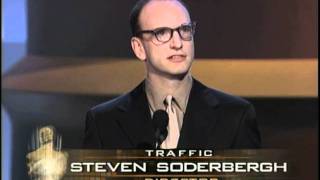 Steven Soderbergh winning the Oscar® for Directing