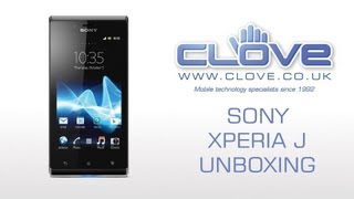 Sony Xperia J Unboxing