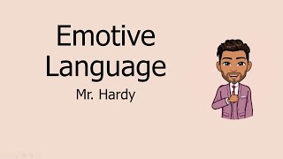 Emotive Language