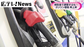 【ガソリン価格】補助金で調整するも、再び上昇