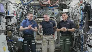 Expedition 69 - Space Station Crew Talks with Associated Press, NBC 6 South Florida May 23, 2023