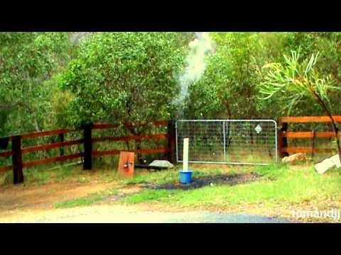 Mortar Cannon Shoots Ball 117 Metres High! Mortar Cannon Shoots Ball 117 Metres High!