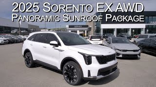 New 2025 Kia Sorento EX AWD w/ Panoramic Sunroof Package at Parkside Kia