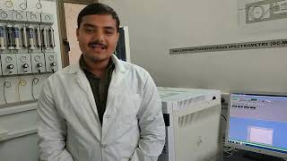 Operation of Gas Chromatograph Instrument (Phd. Scholar Suvik Oza), Department of Chemical, PDEU