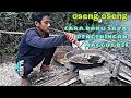 Tahap awal membuat tepung maggot,oseng kering