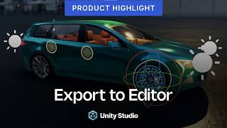 Unity Studio: Export to Editor