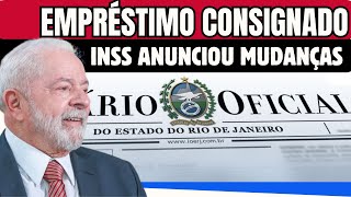 SAIU HOJE NO DIÁRIO OFICIAL! MUDANÇAS NO EMPRÉSTIMO CONSIGNADO PARA APOSENTADOS DO INSS