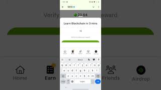 SEED Verify Code | Learn Blockchain in 3 Mins | SEED'S New Video Code | Seed Code | Seed Video Code