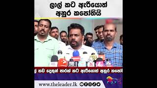 ලාල් කට ඇරියොත් අනුර කපෝතියි| The Leader TV