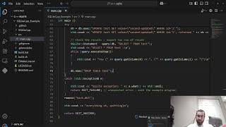 Getting started with sqlite in C++