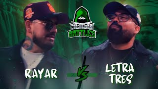 RAYAR VS LETRA TRES // SENSEI BATTLES DRAFT 1// HOSTED BY AWESOME J \u0026 DANTE MX