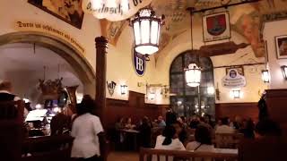 Знаменитый баварский пивной ресторан Hofbrauhaus. Munich, Hofbrauhaus