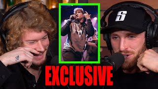 Logan Paul *Cringes* Showing Yung Gravy His Unreleased Rap Song