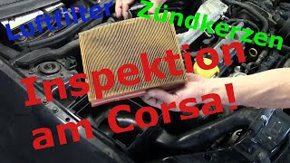 Los geht´s! Große Inspektion am #Corsa#!!