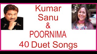 Kumar Sanu & Poornima Duet Songs