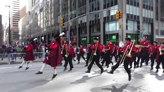 Tartan Parade~2018~NYC~Homestead HS MB fr Wisconsin~NYCParadelife