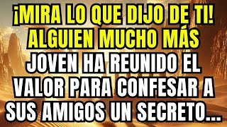 MENSAJE DE LOS ÁNGELES  ALGUIEN MUCHO MÁS JOVEN HA REUNIDO EL VALOR PARA CONFESAR A SUS AMIGOS...🙏🙏