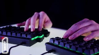 [ASMR]Keyboard Typing Sounds Mistel Barocco MD770RGB(No Talking)