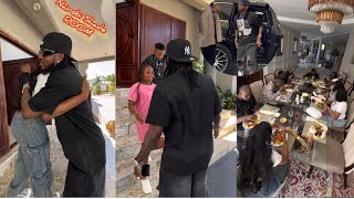 Diamond Platnumz Surprise Zari Hassan \u0026 Princess Tiffah \u0026 Nillan 🅱️y visiting BFF😱|The Tea is Hot🔥