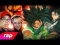 REAGINDO a Rap do Broly Kyuubi e Levi - O PODER DA MINHA IRA 2 (7 Minutoz)