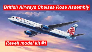 Speed Build Revell Boeing 767-300ER BA - 1/144 scale airline kit #1