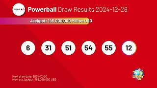 2024-12-28 Powerball Lottery Results \u0026 Winning Numbers