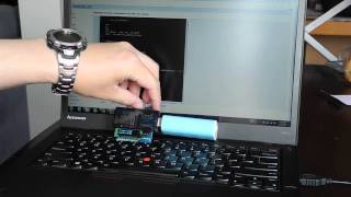 NodeUSB OLED test and si7021 test