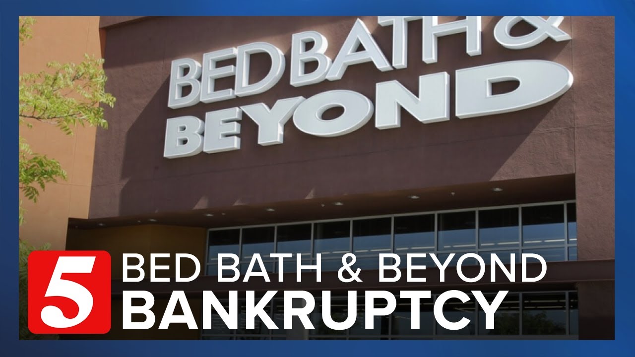 Bed Bath & Beyond Files For Bankruptcy Protection Amid Struggles - YouTube