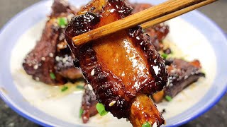 No wonder the hotel’s sweet and sour pork ribs are so delicious, the technique is so simple,