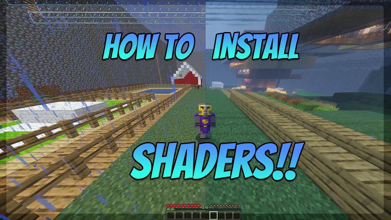 How To Install Shaders - Minecraft Java - YouTube