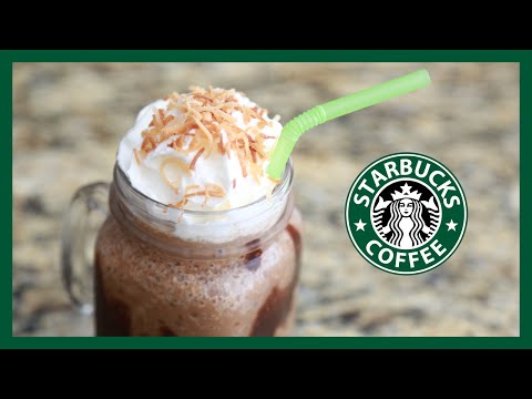 DIY Starbucks Mocha Coconut Frappuccino DIY Starbucks Mocha Coconut Frappuccino