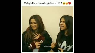 A super Talented Girl Sing Aye Zindagi Ost Song In Front Of Aima Baig