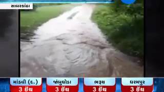 Sabarkantha:At midnight  2inch Rain in Talod | Zee24Kalak