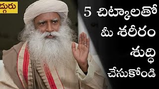 5 చిట్కాల ద్వారా మీ శరీరం శుద్ధి చేసుకోండి | clean ur body with 5 Technics