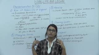 Work, Life \u0026 Leisure _ Part1 _ Characteristics of City _ Sushri Smita