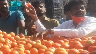 15-01-2022 చింతామణి మార్కెట్ టమోటా🍅🍅🍅🍅 ధర ||chintamani tomato market #sreenivasvlogs