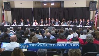 Gov. Perry testifies at South Texas hearing on border crisis