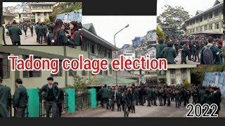 Election on Tadong college gangtok😊