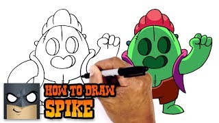 How to Draw Brawl Stars | Spike