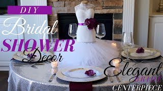 Mannequin Bride Centerpiece | Wedding & Bridal Shower Decorations Ideas