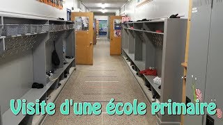 VIVRE au CANADA : visite d'une ÉCOLE PRIMAIRE QUÉBÉCOISE !! [s'installer au Québec]