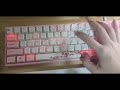 asmr varmilo miya sakura cherry mx brown